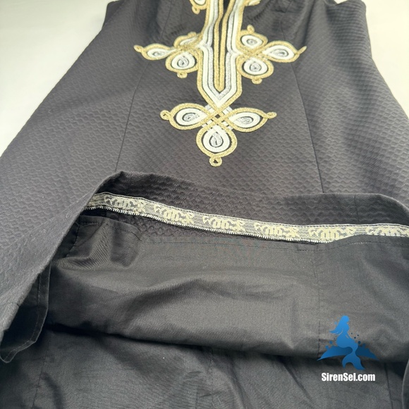 1142 Lilly Pulitzer Mila Shift Dress - Size 4 - Black/Silver - Picture 9 of 16